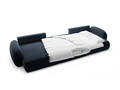 Coltar panoramic extensibil 5 locuri, Tonale, Cosmopolitan Design, 362x149x88 cm, tesatura chenille, albastru navy