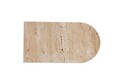 Tava accesorii baie, Arte Del Marmo, MAR07630104D, 17x31x1 cm, Marmura travertin, Bej