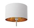 Lampadar ELTAP, Vespillo, 40x150 cm, 1xE27, 15W, otel/PVC, alb/auriu