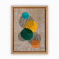 Tablou decorativ, LNJ51936225105, Iuta, Canvas, Multicolor