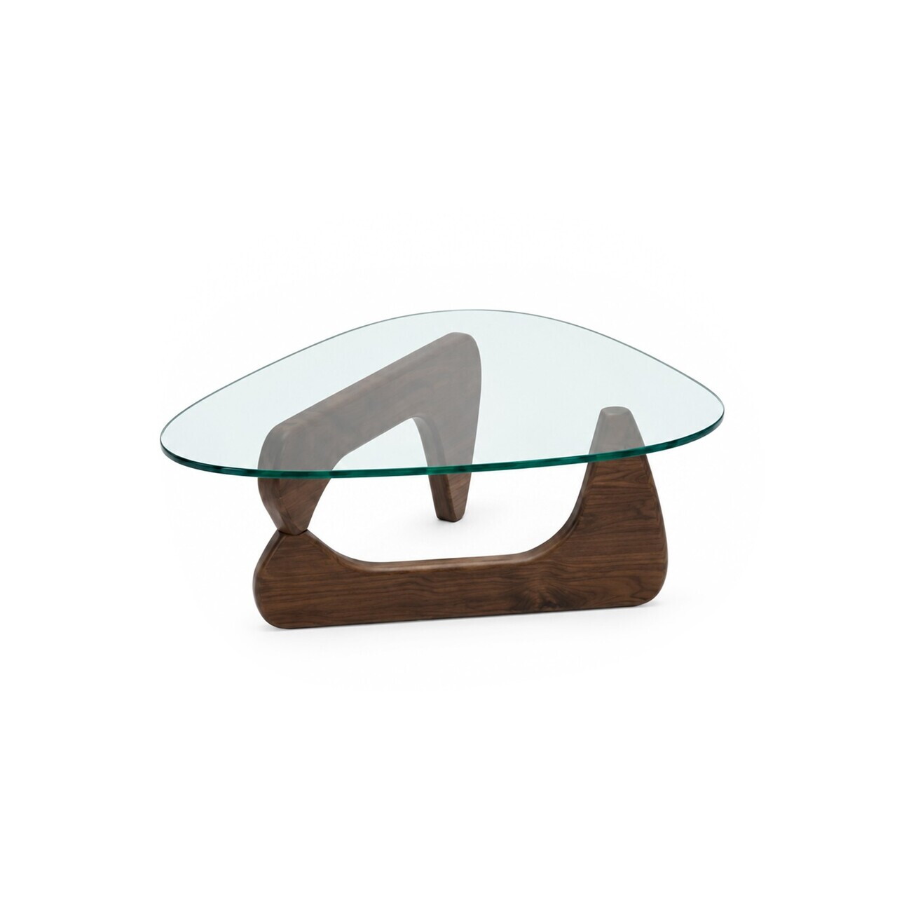 Masuta de cafea, Hanah Home, Asimetrik Table, 90x33x65 cm, Maro — imaginea 2