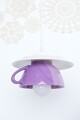 Lustra Afternoon tea, Deco Republic, E27, 1x60W, ceramica, lila-mov