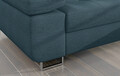 Coltar extensibil dreapta 4 locuri ELTAP, Armd-46, Armando, 289x203x85 cm, lemn/poliester, albastru