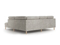 Coltar dreapta 4 locuri, Eden, Micadoni, 267x234x90 cm, tesatura structurata, bej melange