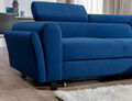Coltar extensibil dreapta 4 locuri ELTAP, Mari-70, Mariall, 288x200x92 cm, lemn/poliester, albastru