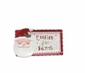Platou pentru biscuiti, Tognana, Holly Jolly Christmas, 29 x 17 x 3 cm, dolomit, multicolor