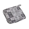 Suport pentru vase fierbinti Mandala Grey, Versa, 20 x 20 cm, textil,