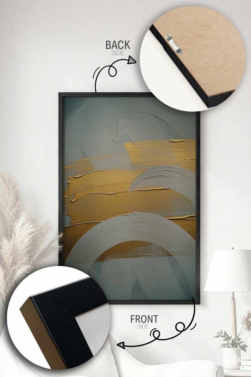 Tablou decorativ, Artplstksyh15, Polistiren, MDF, Multicolor - view 4