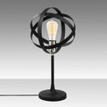 Lampa de masa, Opviq, 892OPV1125, Metal, Nichel / Negru