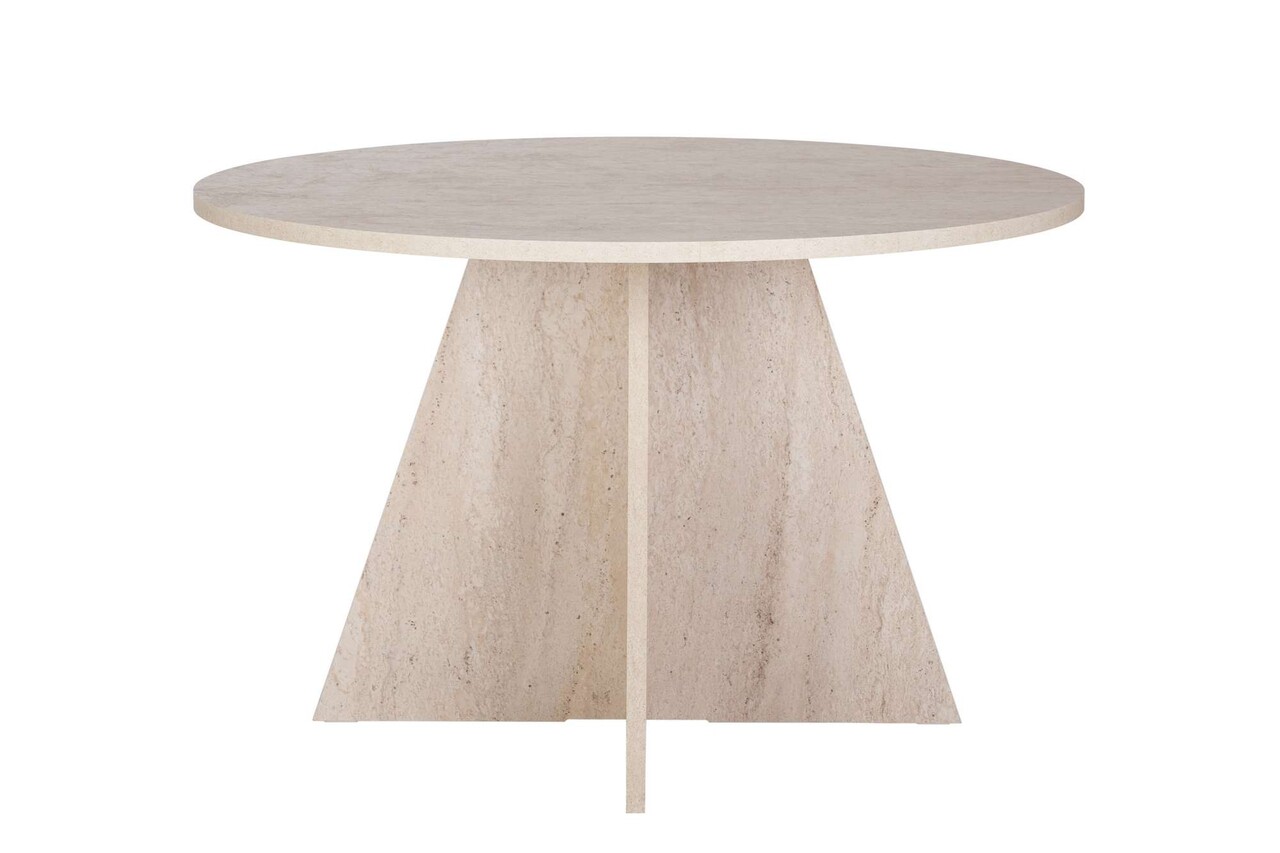 Masa, Hanah Home, Virella, 120x75x120 cm, Travertin - view 4