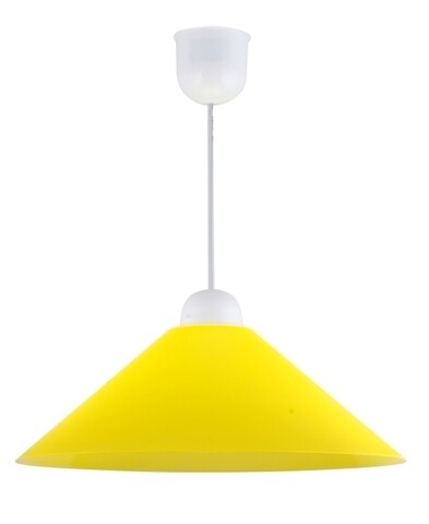 Lustra Sava, Candellux, 30 x 105 cm, 1 x E27, 60W, galben