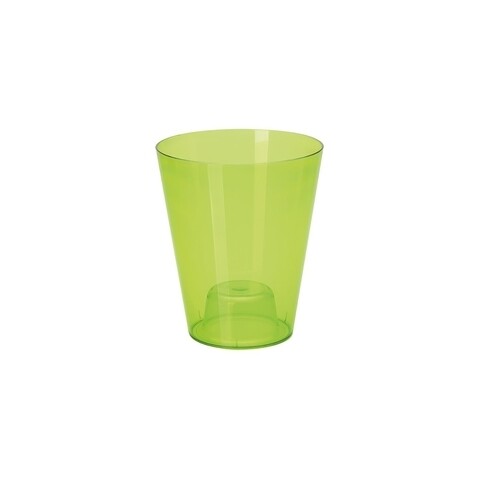 Ghiveci orhidee Vulcano 13 cm, verde transparent