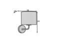 Aplica de perete ELTAP, Vespillo, 26x18x24 cm, 1xE27, 15W, otel/PVC, alb