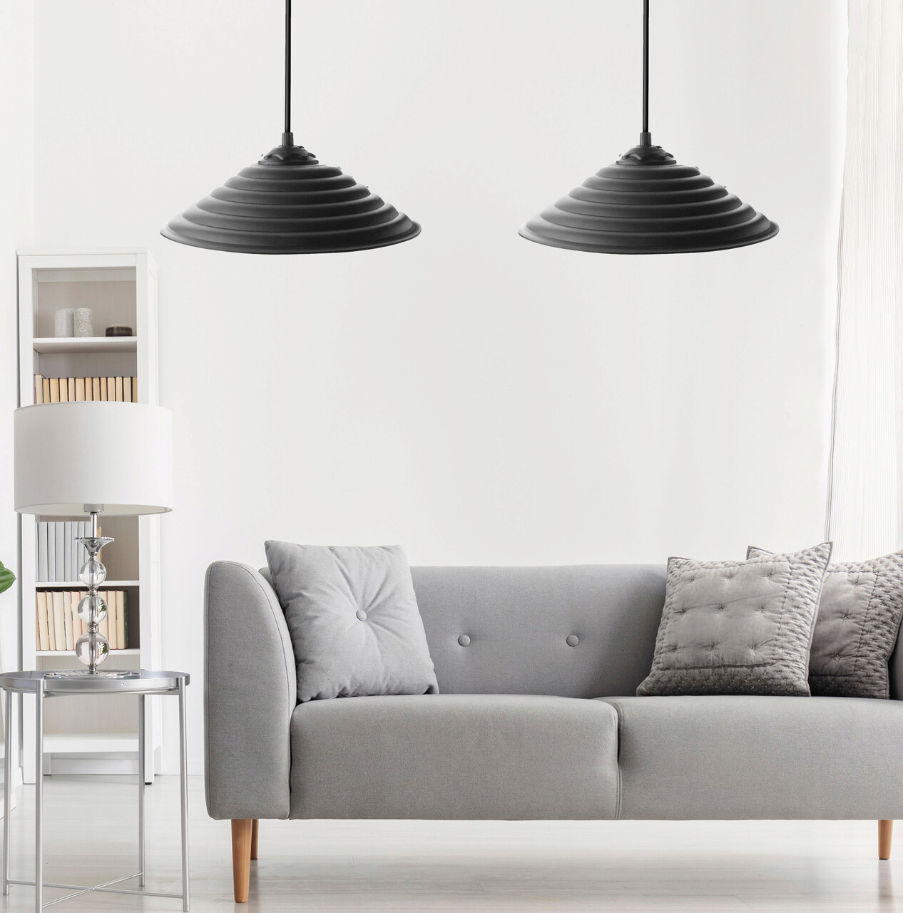 Lustra Opviq 390FLH1580 Negru