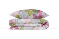 Lenjerie de pat dubla King (EU) (ES), 3 piese, Belinda v2, Victoria, 65% bumbac/35% poliester