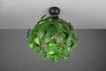 Plafoniera Leavy, RL, 38x58 cm, 28W, 1x E27, metal, verde