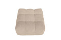 Pouf Bellezza 90x90x43 cm, Bej sand