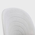 Scaun Ludi, Homla, 53x50x85 cm, metal/poliester, bej deschis