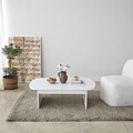 Masuta de cafea, Neostill, Theseus, Alb