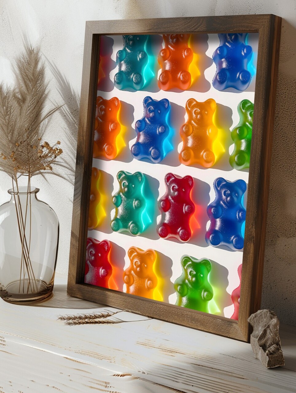 Tablou decorativ, GE247-L, Lemn, Multicolor - view 5
