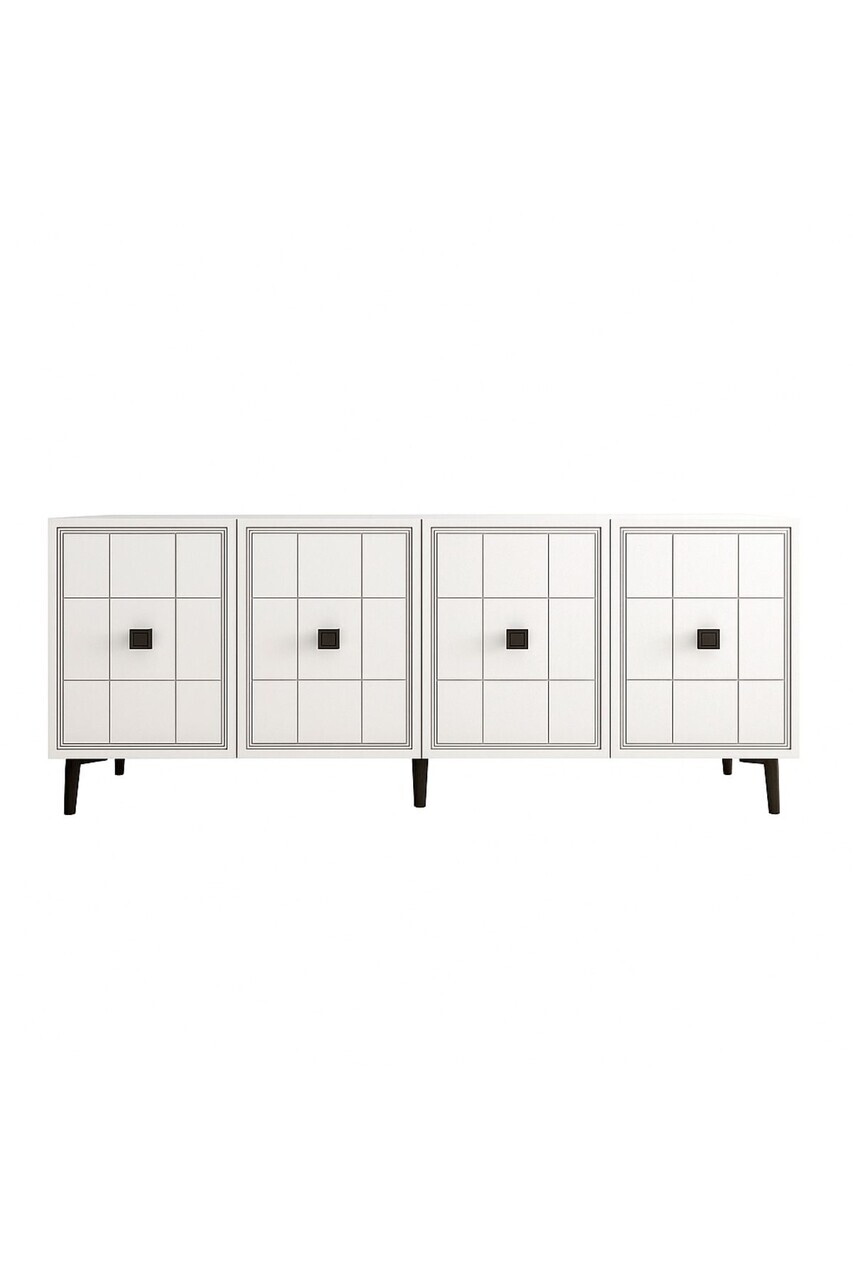 Consola, Hanah Home, Yuka 180, 180x75x32 cm, Alb — imaginea 5