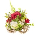 Floare artificiala, Creaciones Meng, 12x12x10 cm, poliester