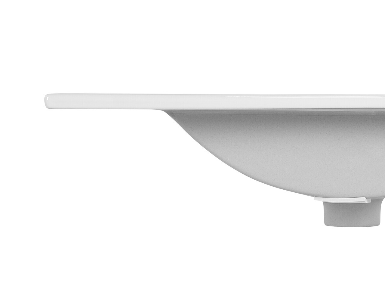 Set mobilier baie Bali White Lava 80 cm 840, dulap inalt si masca cu lavoar, Comad, MDF/PAL, alb - view 13