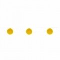 Ghirlandă cu 10 Led-uri Ball Puff Yellow