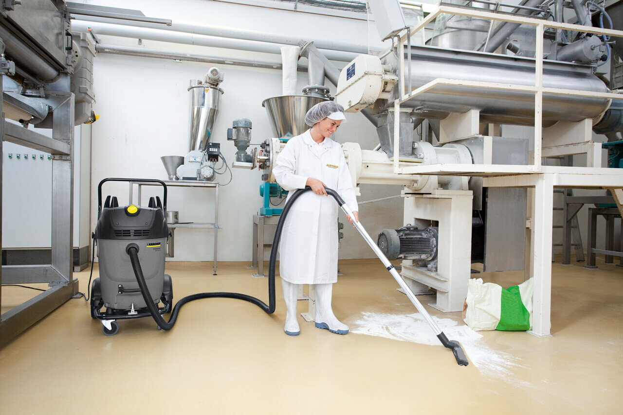 Aspirator umed-uscat profesional NT 65/2 Tact² Tc, Karcher, gri — imaginea 2