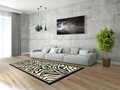 Covor Tokio, Decorino, 120x170 cm, polipropilena, negru