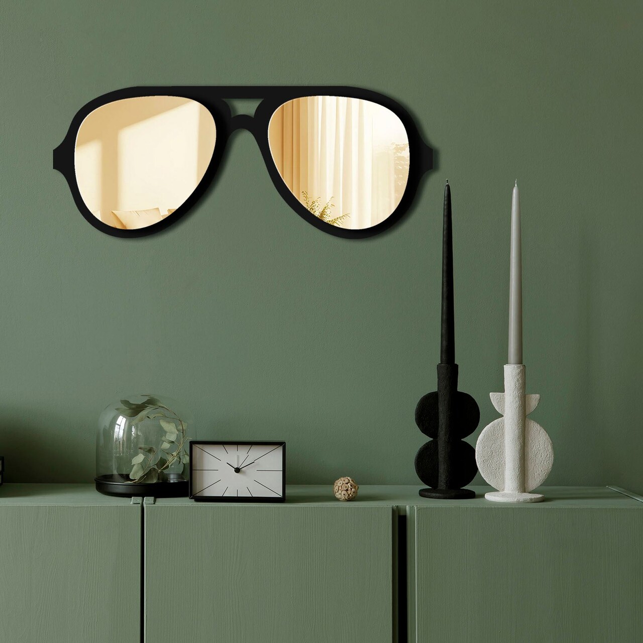 Oglinda decorativa Ozgl508 Partea de jos: 100% EVA (Grosime: 10 mm) Auriu