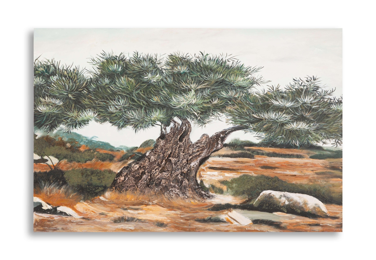 Tablou decorativ Olive Oil Painting -W, Mauro Ferretti, 120x80 cm, canvas/lemn de pin, multicolor