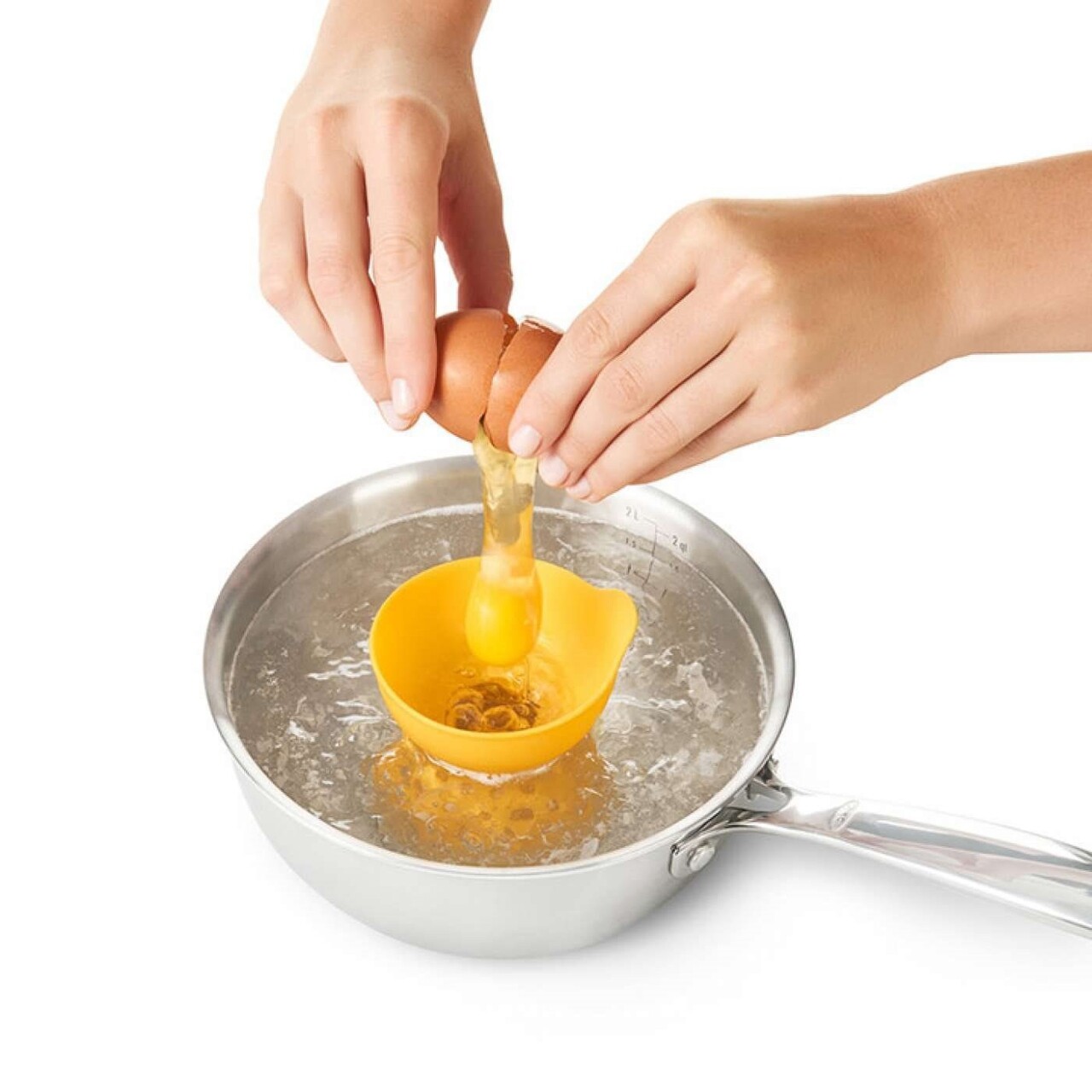 Set 2 forme pentru oua posate, silicon, "Good Grips" - OXO - view 2