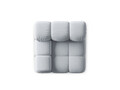 Modul stanga pentru canapea, 1 loc, Bellis-51, Micadoni Home, 94x94x70 cm, catifea, albastru deschis