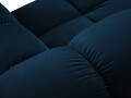 Coltar modular dreapta 4 locuri, Bellis-51, Micadoni Home, 282x155x70 cm, catifea, albastru regal