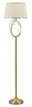 Lampadar Versailles, Mauro Ferretti, 1 x E27, 40W, 38x170 cm, fier/sticla, alb/auriu