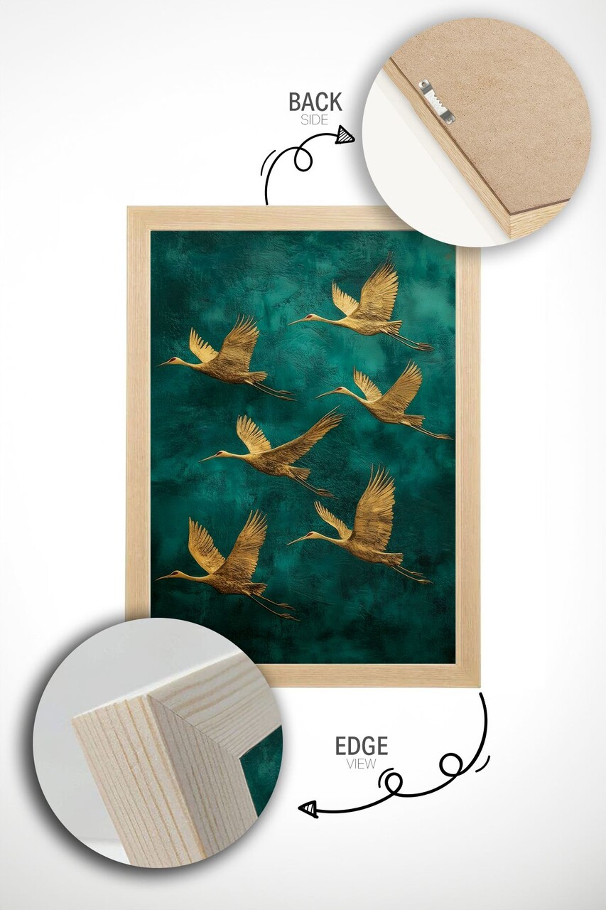 Tablou decorativ, Artsrmdl25, Vopsea: 100% MDF (grosime: 2,7 mm), Multicolor - view 3