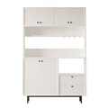 Dulap multifunctional, Locelso, RE5-W, Alb