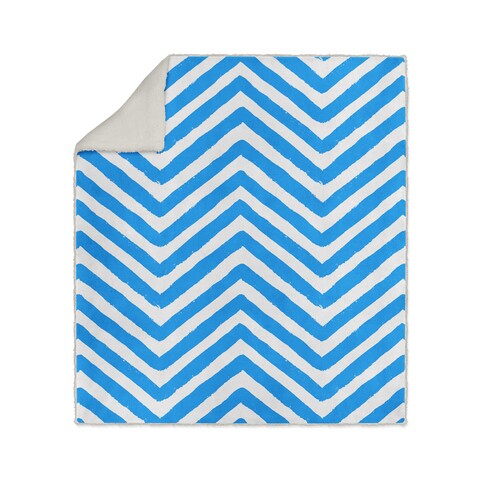 Patura Stripes, Oyo Kids, 130×180 cm, poliester, albastru mezoni.ro