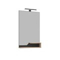 Oglinda decorativa, Hanah Home, Galia 60, Stejar