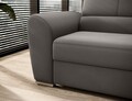 Coltar extensibil dreapta 3 locuri ELTAP, RT-04LO, Siber, 270x186x93 cm, lemn/poliester, gri