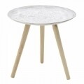 Masuta de cafea InArt, 44x40 cm, Grey