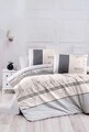 Lenjerie de pat pentru o persoana, Pine - Grey, Life Style, Bumbac Ranforce