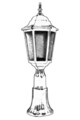 Lampa de exterior, Avonni, 685AVN1261, Plastic ABS, Negru