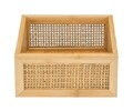 Cutie depoztare, enko, Allegre L, 22 x 7 x 15 cm, bambus/ratan, natur
