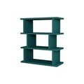 Masuta pentru living Totem, Decotie, 54x22x60 cm, turcoaz