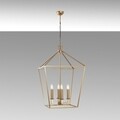 Lustra, Till - 13252, Fulgor, 50 x 71 x 123 cm, 4 x E14, 40W, auriu