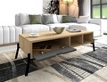 Set mobilier living, Puqa Design, Ponuse, PAL, Stejar safir / Antracit