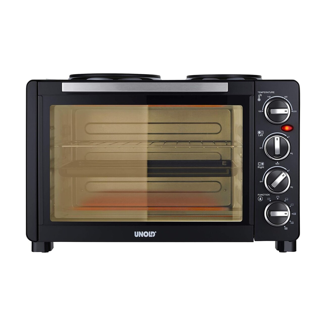 Cuptor electric cu 2 plite, All in One, 30L, 1500W - Unold - view 4