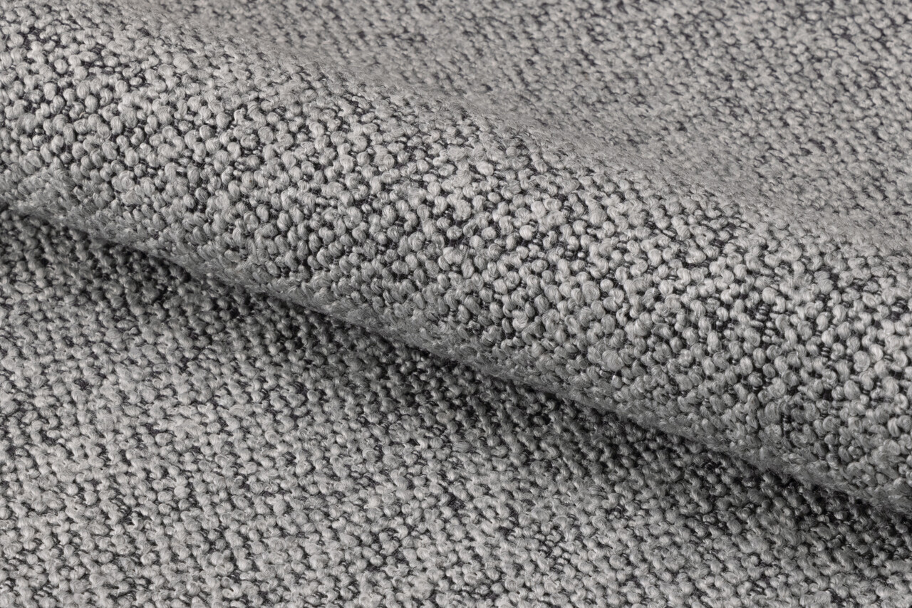 Scaun Brooke, Actona, 58x55x83 cm, tesatura Boucle/otel, gri - view 2